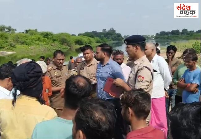 झांसी में श्राद्ध कर्म के दौरान बड़ा हादसा, सुखनई नदी में डूबे एक परिवार के 5 लोग