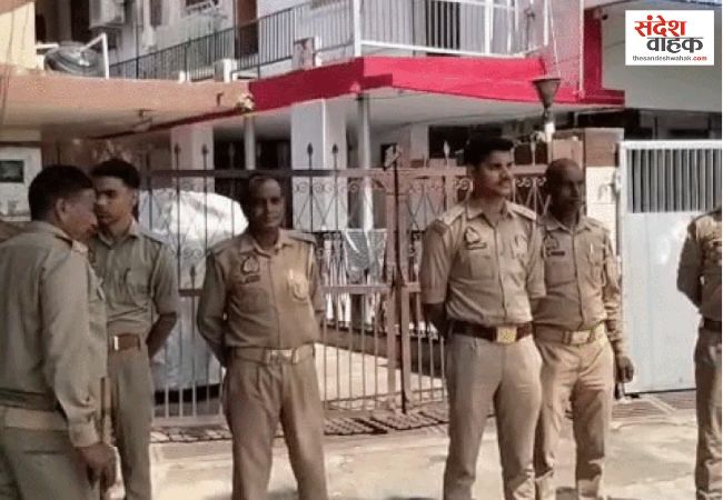 आगरा में CEC ज्ञानेश कुमार के घर के बाहर पुलिस फोर्स तैनात, 6 कांग्रेसी गिरफ्तार