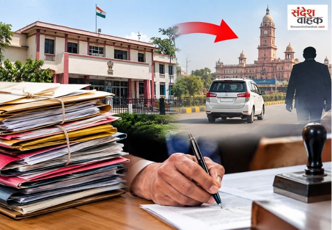 अफसरों के हस्ताक्षर पर हर महीने का खर्च हो रहे डेढ़ लाख रुपये, प्रयागराज से लखनऊ भेजी जा रहीं फाइलें