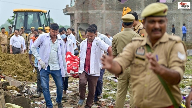 Kaushambi Firecracker Factory Blast