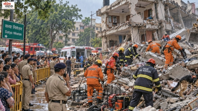 Delhi Building Collapse