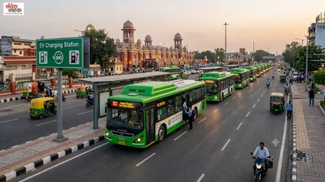 Lucknow new Electric Buses