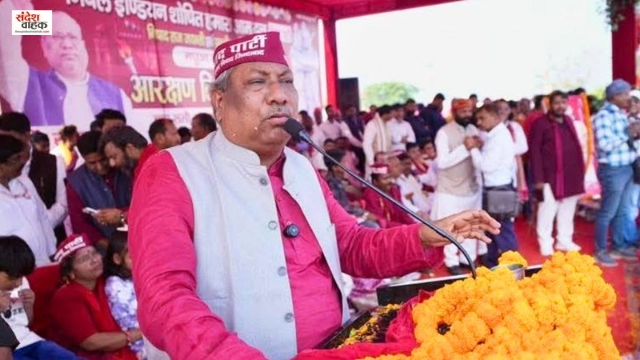 Sanjay Nishad on Nishad Reservation