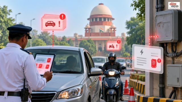 Supreme Court Traffic Challan