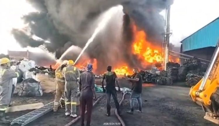Firozabad Tyre Factory Fire