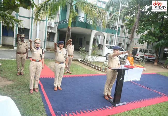 सरदार पटेल की जयंती पर सिद्धार्थनगर पुलिस ने मनाया राष्ट्रीय एकता दिवस