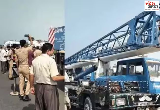 सेना के सूबेदार का शव ले जा रही एंबुलेंस ट्रक से टकराई, 4 की मौत