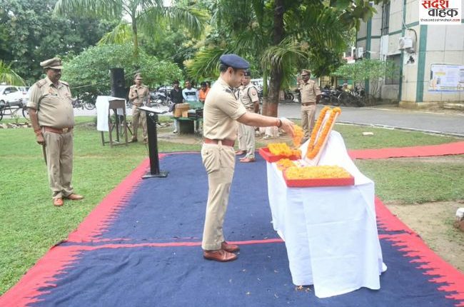 सरदार पटेल की जयंती पर सिद्धार्थनगर पुलिस ने मनाया राष्ट्रीय एकता दिवस