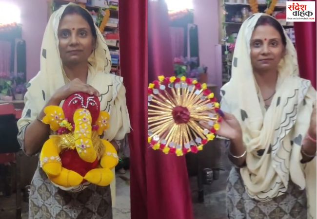 स्वयं सहायता समूह से जुड़कर विदुषी यादव ने संवारी आर्थिक स्थिति
