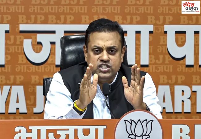 विपक्ष के प्रदर्शन पर संबित पात्रा का तीखा प्रहार