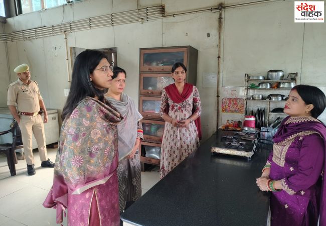 वन स्टॉप सेंटर का मुख्य विकास अधिकारी ने किया निरीक्षण