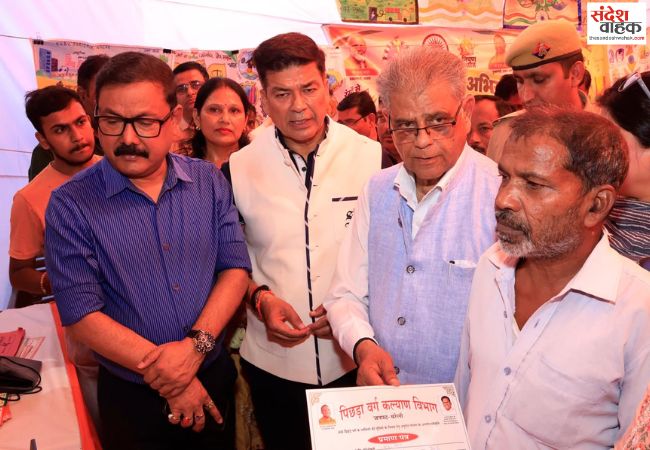 गुदड़ बाग मंदिर परिसर में सेवा सेतु अभियान का हुआ भव्य शुभारंभ