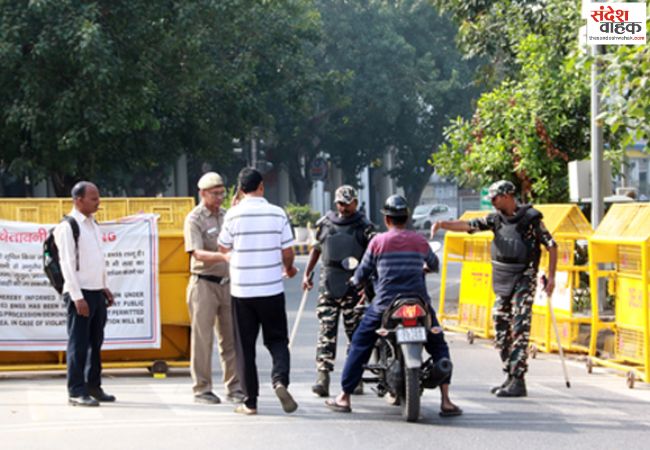 दिल्ली में दिवाली तक धरना-प्रदर्शन पर लगे रोक