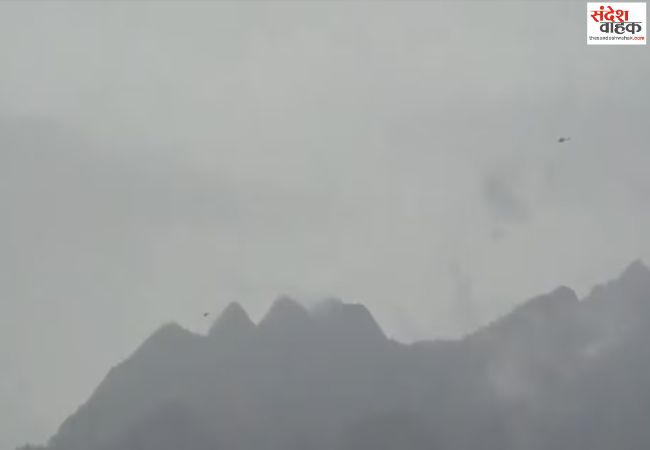 जोशीमठ और बद्रीनाथ के बीच हेलिकॉप्टर क्रैश, पायलट समेत 6 लोग थे सवार