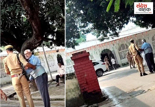 गांधी जयंती के दिन पूर्व सैनिक ने किया आत्मदाह का प्रयास, जमीन विवाद पर मांगा न्याय