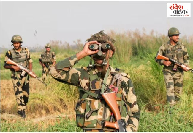 पंजाब में भारत-पाक सीमा पर घुसपैठ की कोशिश नाकाम, BSF ने दो को किया ढेर