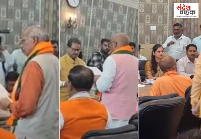 यूपी राज्यसभा चुनाव में BJP के सभी 8 प्रत्याशियों ने भरा पर्चा, CM योगी भी रहे मौजूद