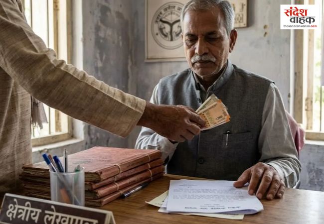 बलिया में जाति प्रमाण पत्र के लिए 50 हजार की रिश्वत का आरोप, लेखपाल सस्पेंड