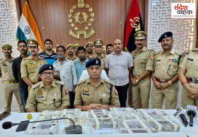 गोरखपुर में बाप-बेटे ने 6 महीने में की 6 चोरियां, 65 लाख के गहने और नकदी बरामद