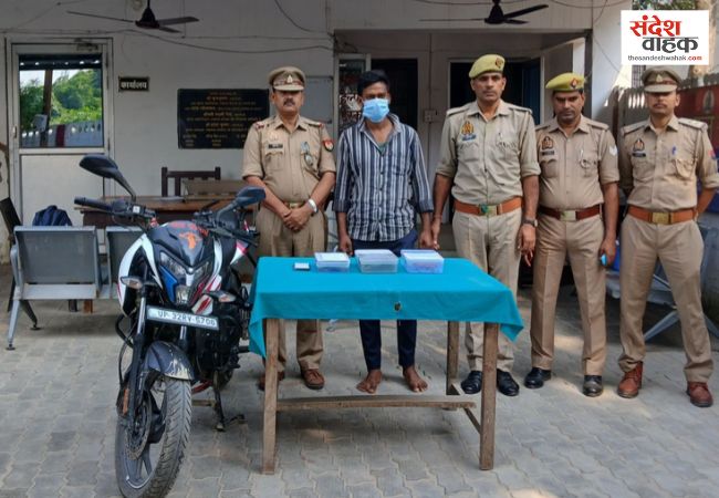 लखनऊ में लूट के मामले में आरोपी गिरफ्तार, नकदी और जेवर बरामद कर जेल भेजा
