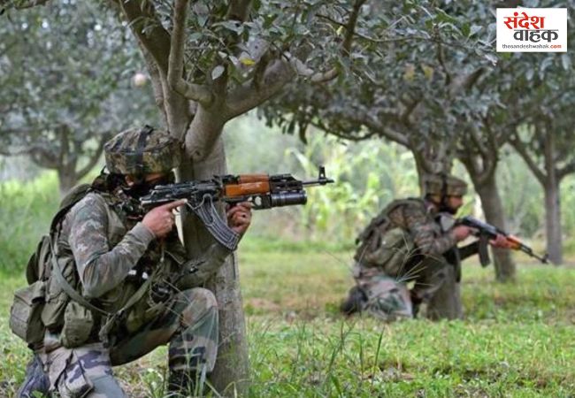 जम्मू-कश्मीर के कुपवाड़ा में LoC के पास मुठभेड़, सेना ने दो आतंकियों को मार गिराया