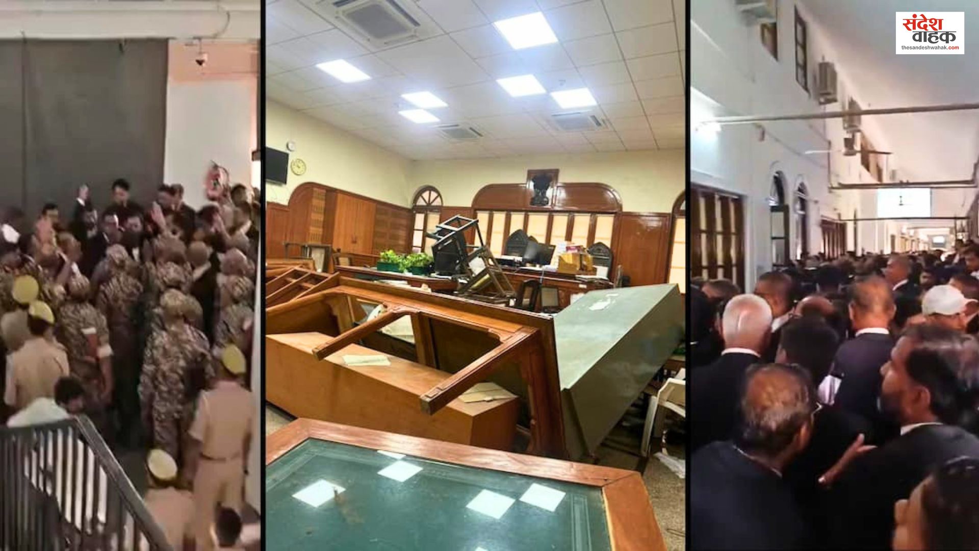 Allahabad High Court Lawyers Protest