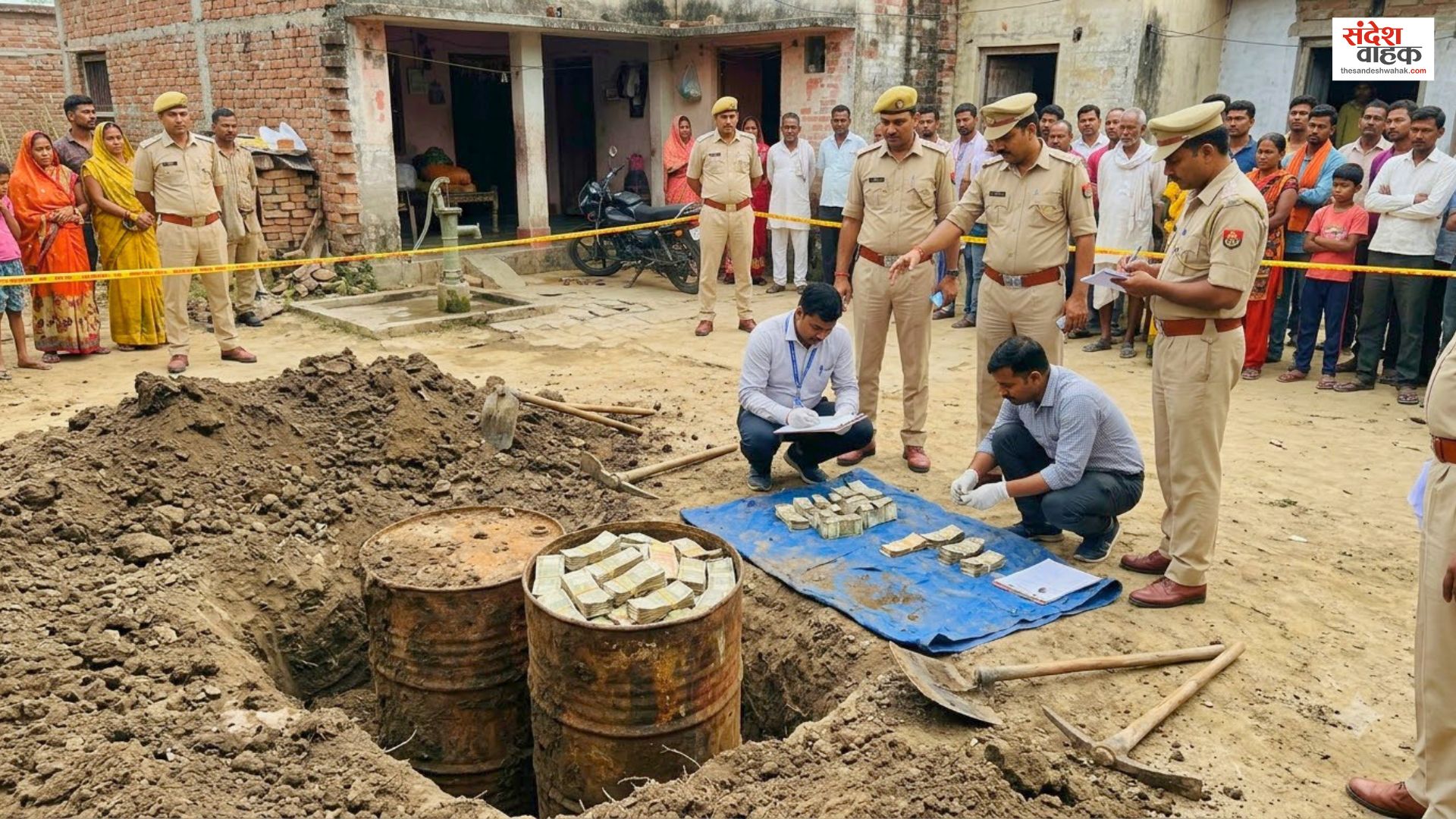 Prayagraj Cash Recovery