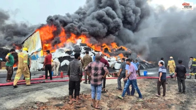 Firozabad Tyre Factory Fire