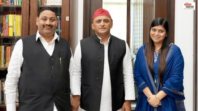 Dharmendra Kashyap Meets Akhilesh Yadav